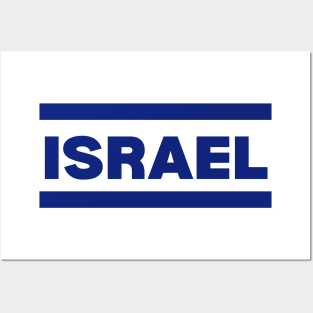 Israel Flag Colors Posters and Art